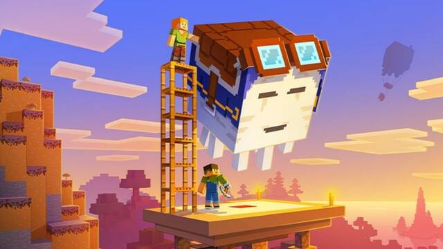 Minecraft revela Chase the Skies, una gran actualización con monturas voladoras y nuevas mecánicas
